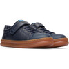 Kids Runner Four Leather Sneaker, Blue - Sneakers - 2