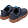 Kids Runner Four Leather Sneaker, Blue - Sneakers - 3