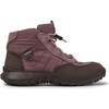 Girls CRCLR Technical Fabric Sneaker Boot, Purple - Sneakers - 1 - thumbnail
