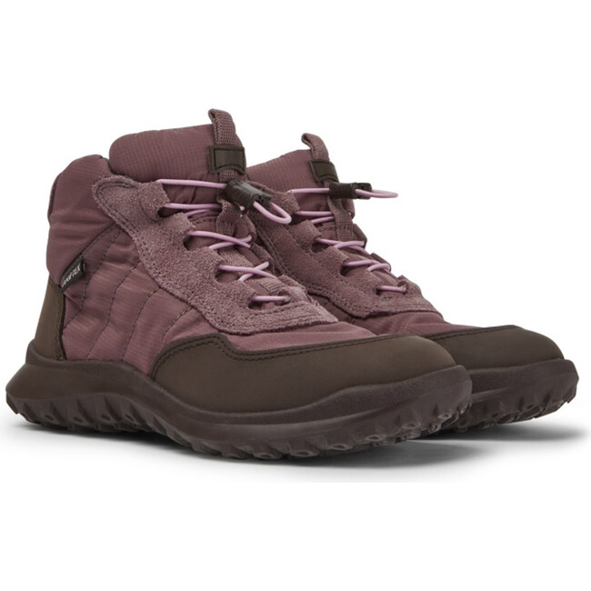 Girls CRCLR Technical Fabric Sneaker Boot, Purple - Sneakers - 2