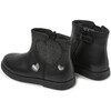 Girls Duet Leather Chelsea Boot, Black - Boots - 3