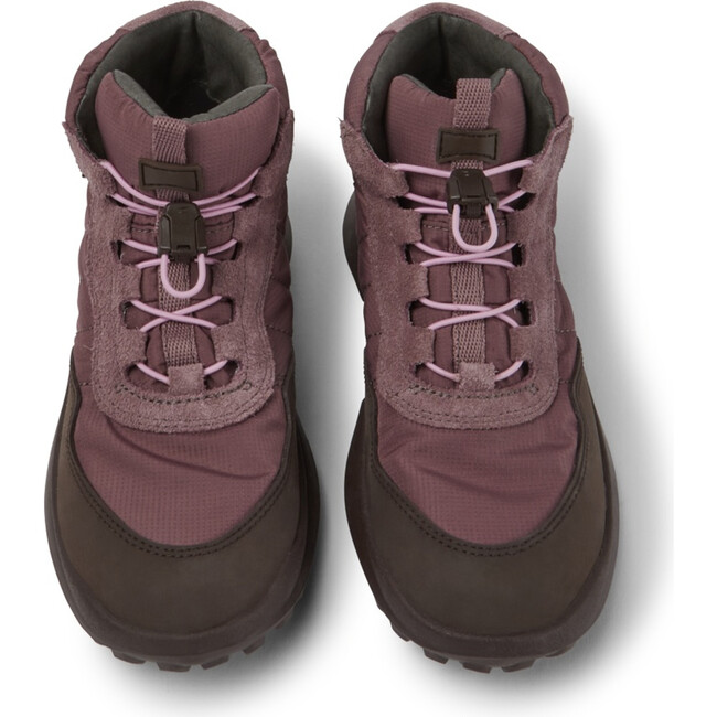 Girls CRCLR Technical Fabric Sneaker Boot, Purple - Sneakers - 4