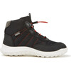 Kids CRCLR Technical Fabric Sneaker Boot, Black - Sneakers - 1 - thumbnail