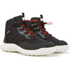 Kids CRCLR Technical Fabric Sneaker Boot, Black - Sneakers - 2