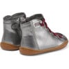 Girls Peu Cami Leather Boot, Grey - Boots - 3