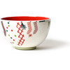 Stockings Footed Bowl, Red - Other Accents - 3