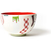 Stockings Footed Bowl, Red - Other Accents - 4