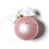 It's A Girl Popper Glass Ornament, Pink - Ornaments - 3 - thumbnail