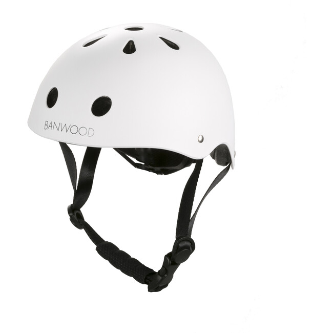 First Go! Scoot Bike Helmet, White - Helmets - 1