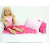 18'' Doll Day Bed with Trundle, White - Doll Accessories - 3