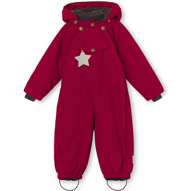 Wisti Snowsuit, Rhubarb - Snowsuits - 1