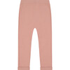 Cotton Sweater Leggings, Apricot - Leggings - 2
