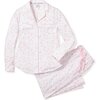 Women's Pajama Set, Blush Bouquet - Pajamas - 1 - thumbnail