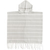 Bondi Organic Cotton Kids Poncho, Mist - Cover-Ups - 1 - thumbnail