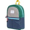 Mini Kane Backpack, Green/Navy - Backpacks - 3