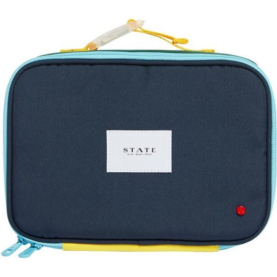 Rodgers Lunchbox, Green/Navy - Lunchbags - 1