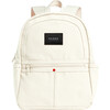 Cotton Canvas Mini Kane Backpack, Natural - Backpacks - 1 - thumbnail