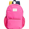 Lawrence Backpack, Pink - Backpacks - 1 - thumbnail