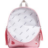 Metallic Mini Kane Backpack, Pink and Silver - Backpacks - 5