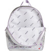Mini Kane Star Sequin Backpack, Silver and Purple - Backpacks - 3