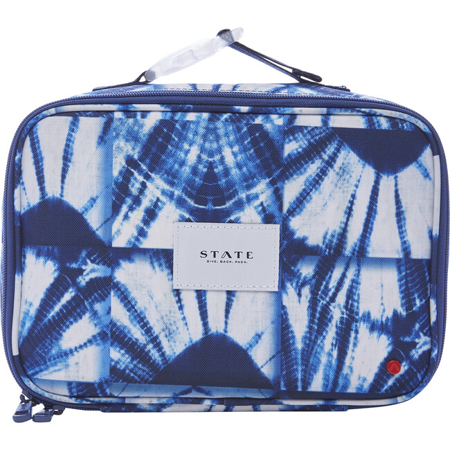 Rodgers Lunch Box, Indigo Patchwork - Lunchbags - 1