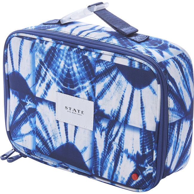 Rodgers Lunch Box, Indigo Patchwork - Lunchbags - 3