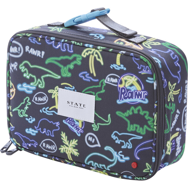 Rodgers Lunch Box, Neon Dino - Lunchbags - 3