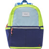Kane Kids Backpack, Navy/Neon - Backpacks - 1 - thumbnail
