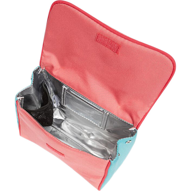Richmond Lunch Sack, Pink/Mint - Lunchbags - 3