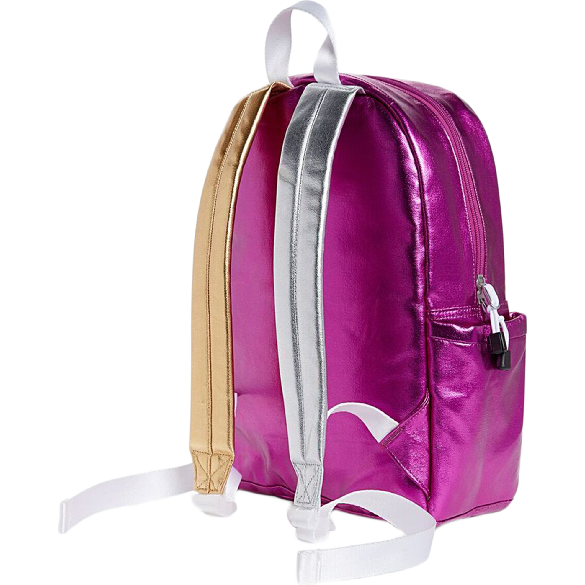 STATE Kane Metallic Pink Beautiful Backpack Large Size Metallic Kane Backpack, Pink Multi - STATE Bags | Maisonette main image 3