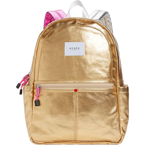 state gold backpack