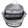 Metallic Kent Backpack, Silver Multi - Backpacks - 3