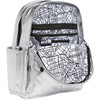 Metallic Kent Backpack, Silver Multi - Backpacks - 4