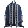 Colorblock Kane Backpack, Navy/Grey - Backpacks - 2