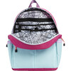 Colorblock Kane Backpack, Purple/Green - Backpacks - 4