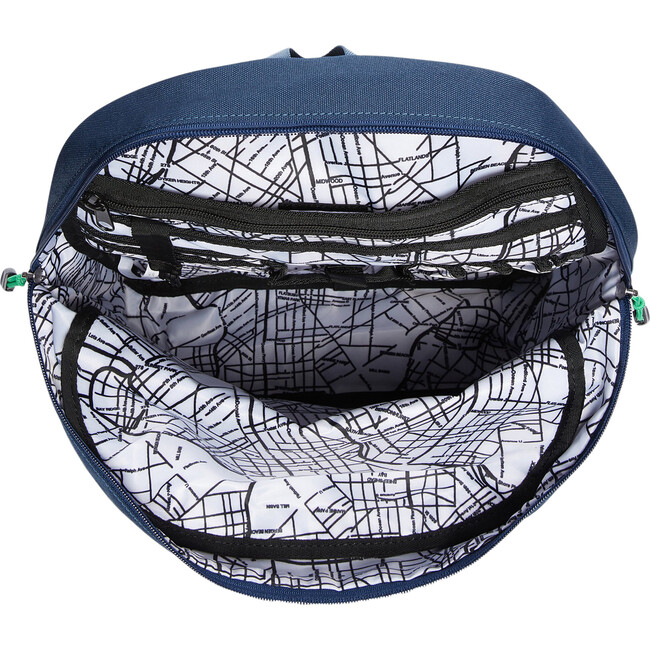 Colorblock Kane Backpack, Navy/Grey - Backpacks - 4