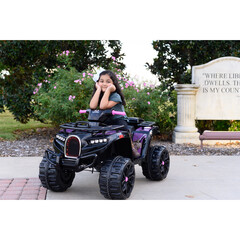 realtree sporty atv 12v in pink