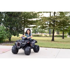 realtree sport atv 12v in black