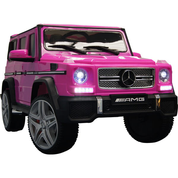 Mercedes G65 12V, Pink - Best Ride On Cars Ride-ons | Maisonette