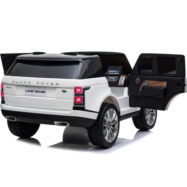 Range Rover 2 Seater, White - Ride-Ons - 3