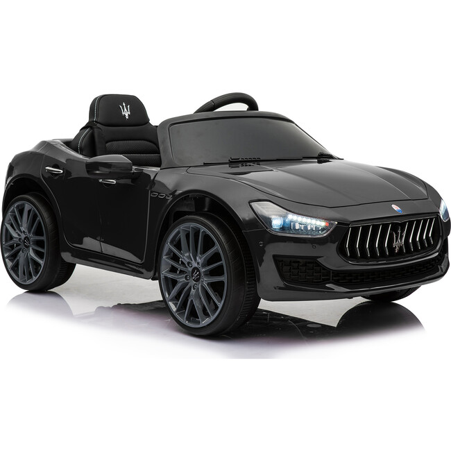 Maserati Ghibli 12V, Black - Ride-On - 1