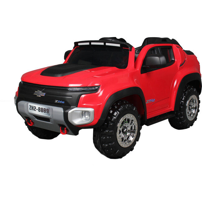 Chevy Colorado 12V Truck, Red - Ride-On - 1