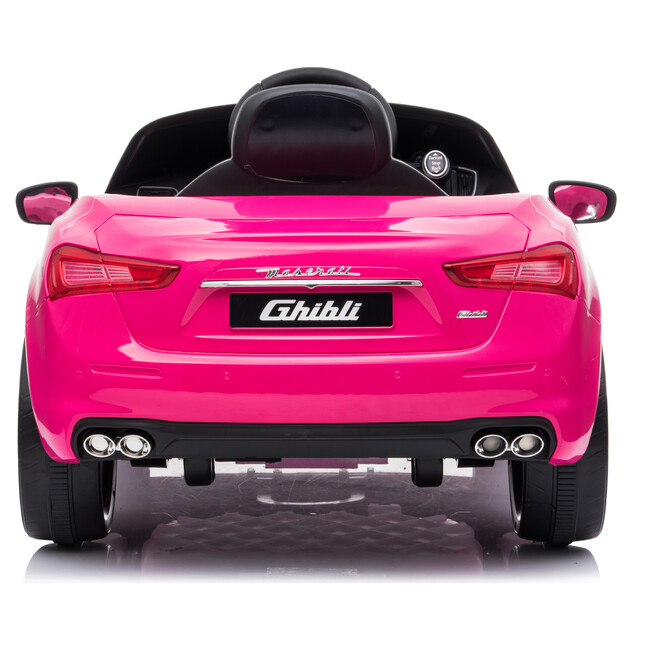 Maserati Ghibli 12V, Pink - Ride-Ons - 4