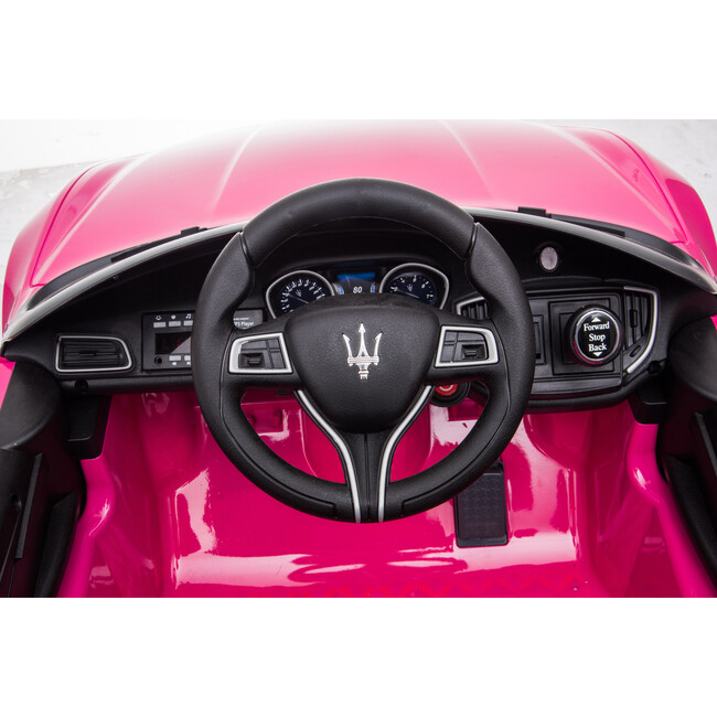 Maserati Ghibli 12V, Pink - Ride-Ons - 5