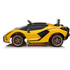 Lamborghini Sian 12V, Yellow - Ride-Ons - 2