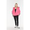 Women's Goldie Faux Fur Jacket, Bubble Pink - Coats - 2