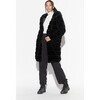 Women's Celina Faux Fur Jacket, Noir - Coats - 2