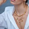 Louise Necklace, Gold - Necklaces - 3