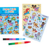 Mini Traveler Coloring & Activity Kit, Superkids & Pets - Stickers - 2