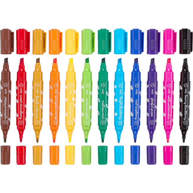 Yummy Yummy Scented Double-Ended Markers - Arts & Crafts - 2
